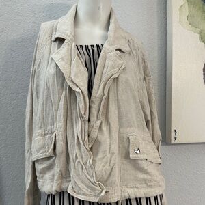 Sophie Rue Beige Utility Jacket